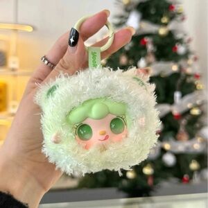 Yooki Take A Bite of Bear Plush Pendant Green